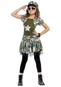 Army Brat Child Costume Size Large (12-14)