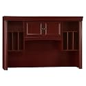 Bush Furniture Birmingham Executive Hutch for Credenza, Harvest Cherry