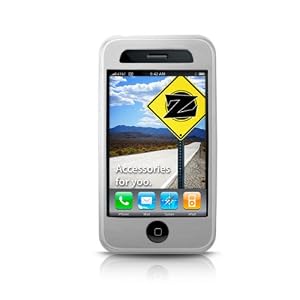 yooZoo Silicone Skin for Apple iPhone 3G and 3GS - Ozone Clear