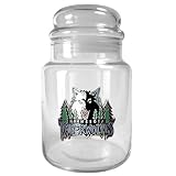 Minnesota Timberwolves NBA 31oz Glass Candy Jar - Primary Logo