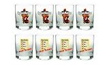 Captain Morgan Ready to Party DOF 12 oz. Glass 4 Piece Set