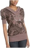 Miss Chievous Junior's Printed Hooded 3/4 Sleeve Top