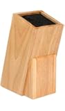 Melange Universal Knife Block, Woodgrain