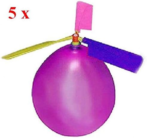 Classic Balloon Aircraft Helicopter For Kids Party Filler Flying Toy Gift 5pcs/lot