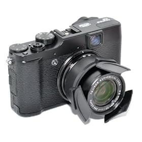 EzFoto Auto Lens Cap / Lens Hood for Fujifilm Finepix X10