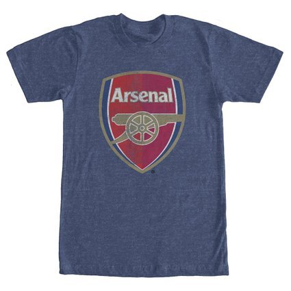 Arsenal FC Shield Mens Graphic T Shirt - Fifth Sun