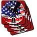 Freedom Forever 9 11 - Set Of 8 Ceramic Tile Coasters