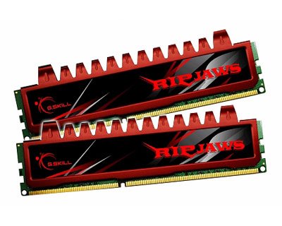 G.Skill Ripjaws - Memory - 8 GB : 2 x 4 GB - DIMM 240-pin - DDR3 - 1600 MHz / PC3-12800 - CL9 - 1.5 V - unbuffered - non-ECC