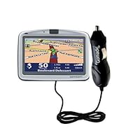Rapid Car / Auto Charger for the TomTom Go 910 - uses Gomadic TipExchange Technology