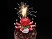 Sparkling Musical Birthday Cake Topper