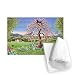 Cats in a magnolia tree, 1993 by Liz Wright - Tea Towel 100% Cotton - Art247 - Tea Towel - 46x70cm