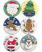 Gourmet Food : Beautiful Cookies Organic Party Favors-Christmas 3D Organic Cookies Cookies, 8 Cookies