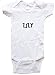 LILY / Hurry Up - Name-series - White or Pink Onesie / Baby T-shirt