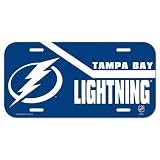 Tampa Bay Lightning Official 12"x6" NHL License Plate