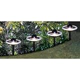 Outdoor Living : Low Voltage Halogen Glass Lawn Lights - 4 pack