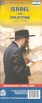 Carte routi�re : Isra�l - Palestine