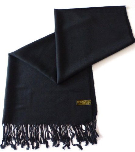 New High Quality Twill Weaved Solid Color Shawls Shawl Scarf Wrap (60+ Colors)