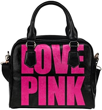 Love Pink Victoria Secret Sexy Handbags Tote Bag Leather Satchel Shoulder Bag Purse for Women