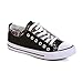 Twisted Women's Kix Dul Double Eyelet Fashion Sneaker - BLACK FLORAL, Size 9