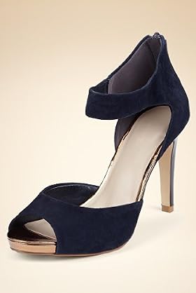 Autograph Leather Cuff Zip Peep Toe Shoes with Insolia®
