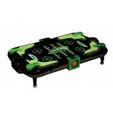 Glow-in-the-Dark Flipper Hockey Tabletop Game - Black/ Green