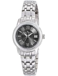 Lucien Piccard Womens LP-12750-11 Moiry Analog Display Swiss Quartz Silver Watch
