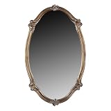 Quoizel Lombard 35-Inch Large Mirror, Corinthian Bronze Finish