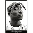 Tupac Shakur (1971-1996, B&W) Music Poster Print - 24x36