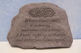If Tears Could Build a Stairway Garden Stone with Celtic Knot
