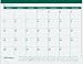 AT-A-GLANCE Recycled Fashion Desk Pad, 22 x 17 Inches, Green, 2011 (SK25-03)