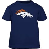 Reebok Denver Broncos Navy Blue Toddler Primary Logo T-shirt