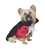 Deluxe Vampire Dog Costume Adult (Small (10