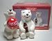 Coca-Cola Polar Bears Ceramic Salt/pepper Set