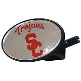 NCAA USC Trojans Plastic Oval Hitch Cover