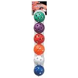 Hot Glove Baseball Practice Softballs-6 pack (Assorted Colors) by Unique Sports