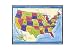 Map of the U.S. Wall Mural