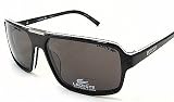 Lacoste - Lacoste LA12415 Black Lens Black Frame Sunglasses