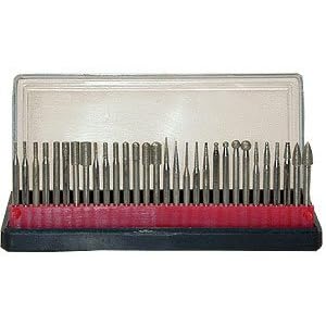 SE Diamond Burr Set, 1 8, 30Pc by 