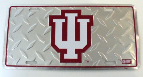 University of Indiana Hoosiers License Plate