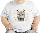 Wolf オーガニックベビーTシャツ 12 - 18 Months