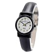 TIMEX Women's Expedition Black Watch with Black Leather Strap. Model: H1Y972