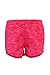 90 Degree By Reflex Kids - Girls Running Shorts - Junior Activewear - Pink Stripe Space Dye/Dark Pink/Light Pink Large (12)