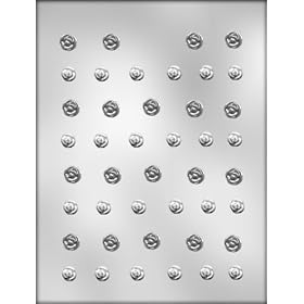 Buy CK Products -1 2-Inch and -5 8-Inch Mini Roses Chocolate Mold now!