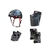 Kryptonics Mens 4InOne Skateboard Protective Combo