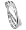 Sterling Silver Triple Band Thumbring Thumb Ring Size 5