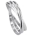 Sterling Silver Triple Band Thumbring Thumb Ring Size 5, 6, 7, 8, 9, 10