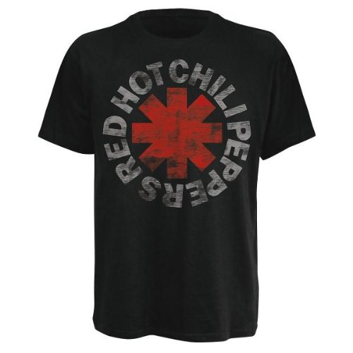Universal Music Shirts Red Hot Chili Peppers - Distressed Asterisk 0900736 Unisex - Erwach Preisvergleich