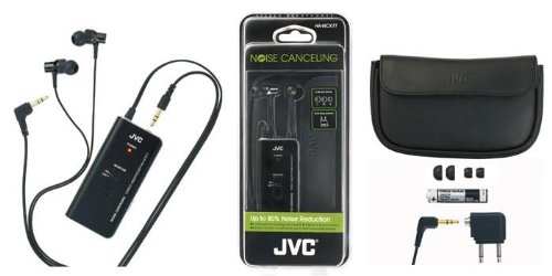 JVC Noise Canceling In-Ear Canal Type Headphones