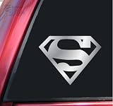 Superman Vinyl Decal Sticker - Shiny Chrome
