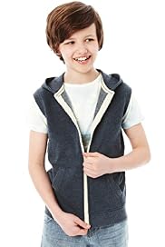 Sleeveless Hooded Sweat Top